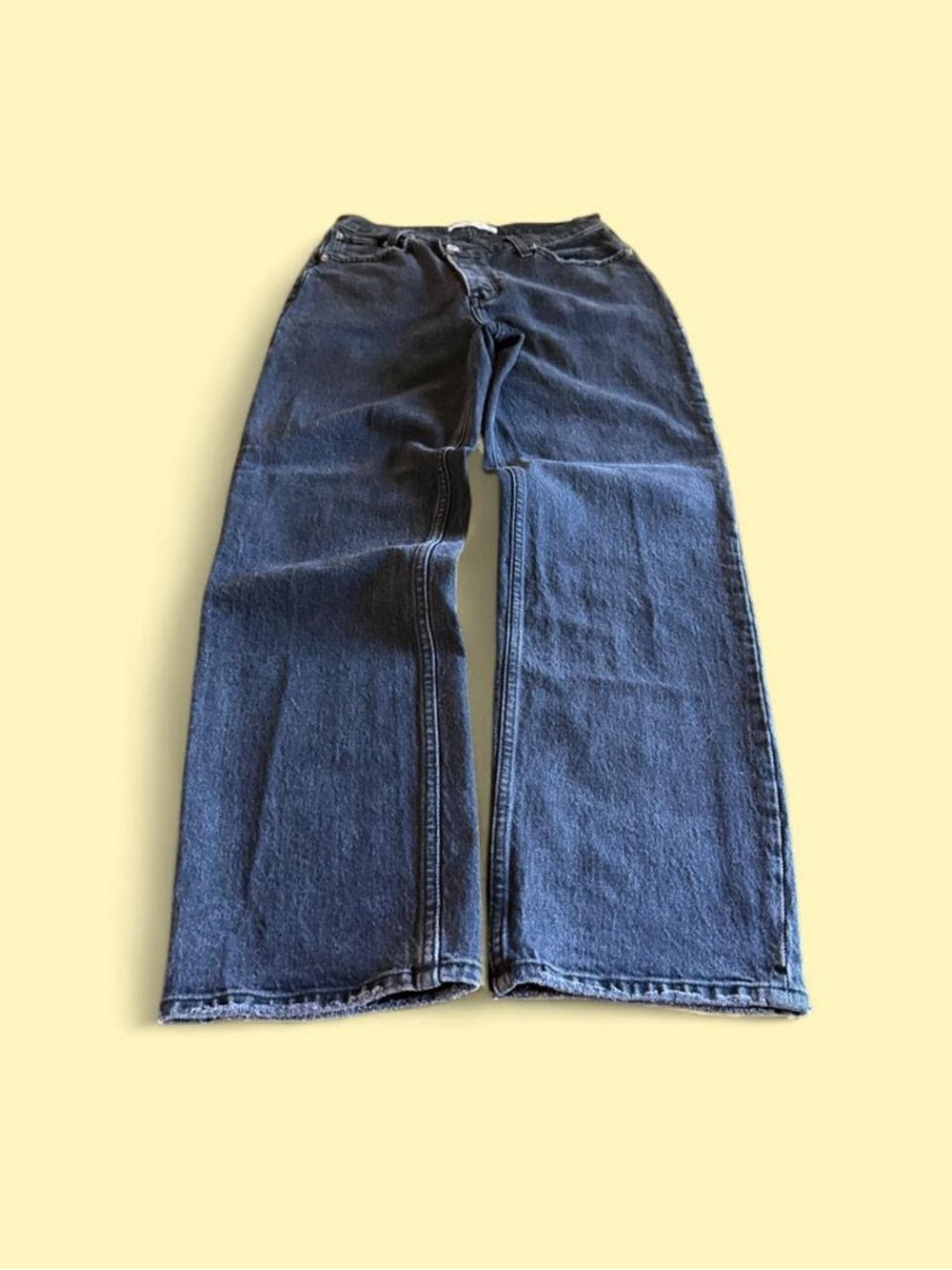 Abercrombie Fitch High Rise Dad Jeans Black Wash Women’s 2R W26